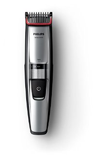 Philips BT5206/16 - Regolabarba serie 5000, lame 100% metallo, look barba di 3 giorni