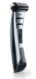 Philips TT2040/32 Bodygroom Pro Serie 7000 - Depilatore e rifinitore corpo Testina 3D rotante con QuickCharge (ricarica veloce)