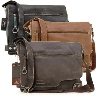 Borsa Messenger Ashwood in pelle - Camden - 8353