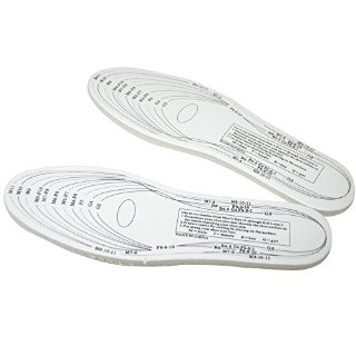 TRIXES 3 paia di solette ortopediche in memory foam, unisex, per il benessere del piede