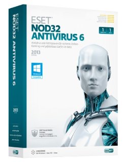 Eset NOD32 Antivirus V6 1U [Lingua: Tedesco]