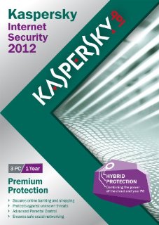 Kaspersky Internet Security 2012 - 1 Year (3 PC's)