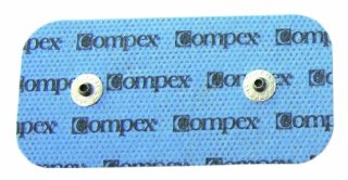 Compex Performance Elettrodi a Snap, 5x10, 2 Pezzi