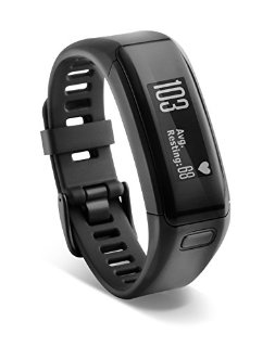 Garmin Vivosmart HR Regular Fitness Band con Schermo Touch, Smart Notification e Monitoraggio Cardiaco al Polso, Nero, XL (18-22,4 cm)