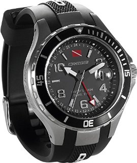 Cressi Traveller Dual Time Orologio Subacqueo Resistente 200 Metri