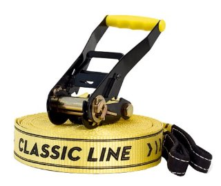 Gibbon, Set Slackline Classic Line X13, Giallo (gibbon gelb), Taglia unica