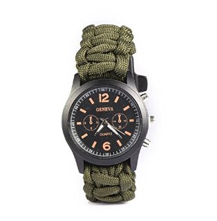 Recensioni dei clienti per Braccialetto di paracord universale con orologio e avviare il marchio a fuoco PRECORN braccialetto di sopravvivenza corda corda intrecciata allo strappo del cavo dei paracadute di Paracord resistente Corde 350 verde oliva (Nota: non è destinata ad aumentare paracord CORDA ADATTO | tripparia.it