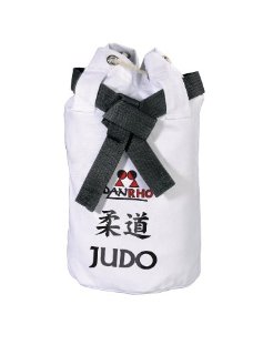 DANRHO, Borsa Dojoline Canvas Bag Judo, Bianco (Weiß), 40 x 40 x 45 cm