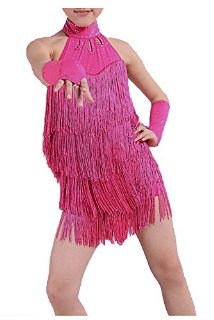 Recensioni dei clienti per SODIAL (R) Latin Dance vestono 140 centimetri latino della frangia Dress Ballroom Dance costume da ballo Abbigliamento Rose rosso | tripparia.it