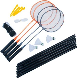 Ultrasport Set Badminton per 4 Persone