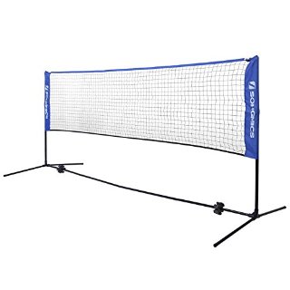 Recensioni dei clienti per Songmics Badmintonnet altezza pieghevole regolabile con cremagliera e portatili a 300 cm di larghezza SYQ300 | tripparia.it