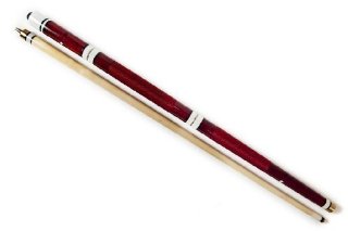 Gamesson Pisces - Stecca da biliardo/snooker in 4 pezzi, 147 cm, colore: Marrone