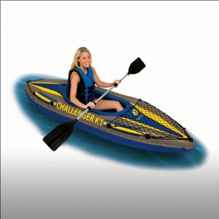 Intex Challenger K1 Kayak canoa gonfi...