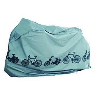 Filmer - Coperta per bicicletta, 110 x 185 cm, colore: Argento