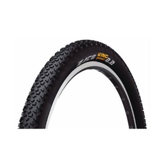 CONTINENTAL MTB - PNEUMATICI RACE KING 2.2, NERO-NERO SKIN, 26 X 2.2, 100129