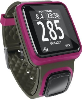 TomTom Runner Orologio GPS per Corsa Outdoor e Indoor, Rosa Scuro