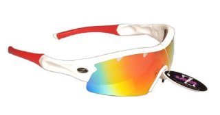 Commenti per Rayzor Professional Lightweight UV400 White Sports Wrap Cricket Sunglasses, W...