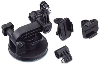 GoPro Suction Cup+ Fissaggio per GoPro, Nero/Antracite