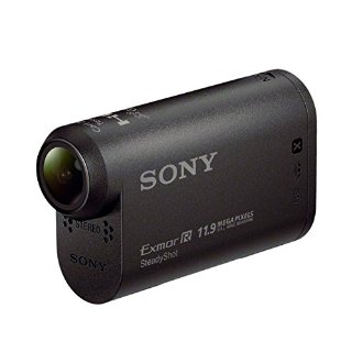 Sony HDR-AS20 Action Camera, Sensore CMOS Exmor R da 11,9 Megapixel, Obiettivo Zeiss Tessar, Wi-Fi, Nero