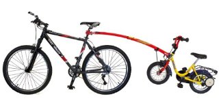 Trail-Gator, Barra Tandem, Rosso (red), Taglia unica