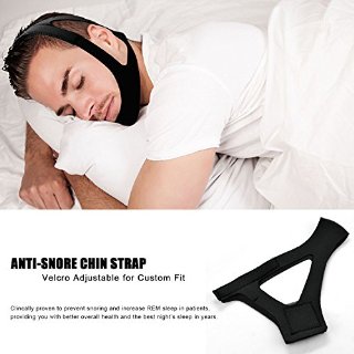 Anti-Snoring Chin Strap, Easily Adjus...