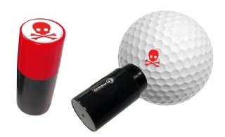 ASBRI GOLF BALL STAMPER. SKULL AND CR...