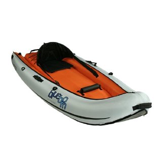 Blueborn Boat Coasteer SRE240 - Imbarcazione Sit-on-Top per 1 persona 240x88 cm, 115 kg, ideale per lo snorkeling e le immersioni