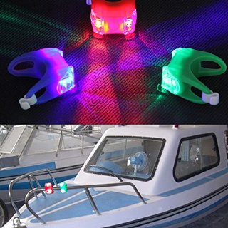 Marine LJY Boat portatile con luce LE...