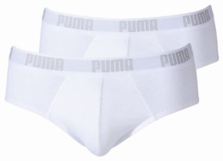 Puma Basic Brief Slips, Bianco