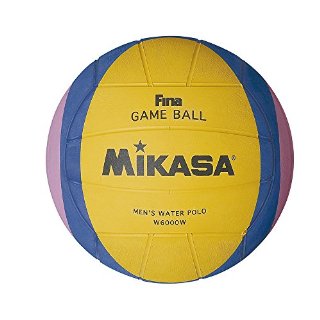 Mikasa  W6000W Pallone Pallanuoto Ufficiale Fina - Men'S - Wp 5, 500 Gr