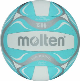 Molten, Pallone da beach volley, Bianco (WEISS/BLAU/SILBER), Misura 5