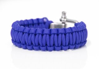 Paracord corda braccialetto braccialetto di sopravvivenza a tessere di cavo paracadute antistrappo Paracord Corde blu 550 cavo a colori (NOTA: QUESTO NON È PREVISTO PER SCALATA CORDA PARACORD ADATTO) NEW dal PRECORN marchio