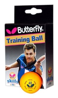 Butterfly Skills, Confezione 6 palline da ping pong