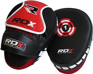 RDX Sintetico Pelle MMA Coppia Scudo Sciopero Gancio Jab Pastiglie Boxe Thai Pao Arti Marziali Allenamento