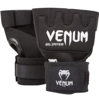 Venum Kontact Hand Wraps - Black/Black, One Size