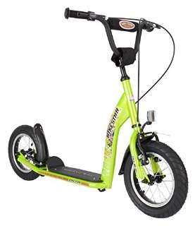 BIKESTAR® Premium Scooter Giocattolo favorito monopattino bambini I più venduti della sua classe è adatta dai 6 anni ★ Edizioni 12ª Sport ★ Brilliante Verde