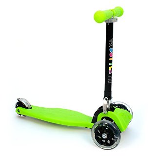 Recensioni dei clienti per 3style Scooter RGS-1 dello scooter, che si appoggiano a dover Mini-T-Bar, 3 ruote, per le ragazze e ragazzi, con luci a LED sui rulli, Verde | tripparia.it