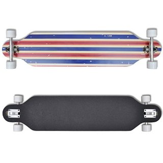 vidaXL Longboard 107 centimetri 9 str...