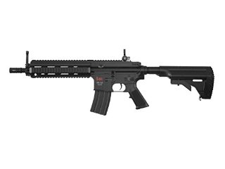 Fucile elettrico Airsoft - Fucile Rapid Fire carabina HK 416C con batterie e carica batterie,- max. 0,5 joule