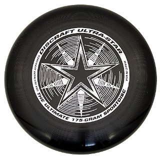 Discraft - Frisbee Ultrastar, 175 g, Nero