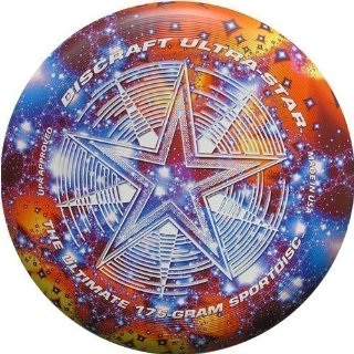 Frisbee Discraft Ultrastar 175g SuperColor Starscape