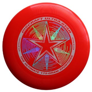 Discraft - Frisbee Ultrastar, rosso