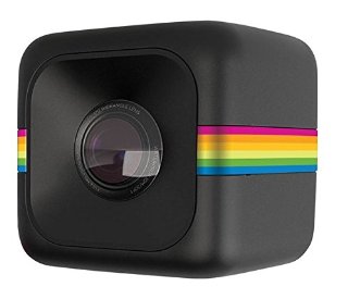 Polaroid Cube+ 1440p Mini Lifestyle Action Camera con Wi-fi e stabilizzatore d'immagine (Nero)