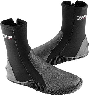 Cressi Boots With Soles Calzari in Neoprene con Suola, 5mm