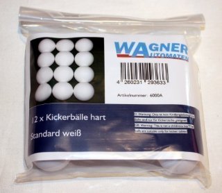 Recensioni dei clienti per Kicker Balls 12 pezzi bianco standard | tripparia.it