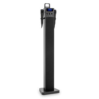 Recensioni dei clienti per Auna HiTower altoparlante torre karaoke sistema di karaoke di altoparlanti Bluetooth con 2 microfoni (sintonizzatore FM, ingressi AUX, USB di ricarica di slot, effetto eco, a distanza) Nero | tripparia.it