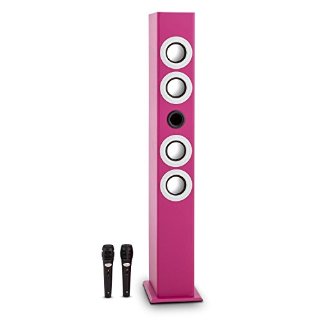 oneConcept Tallboy Cassa Karaoke Blue...