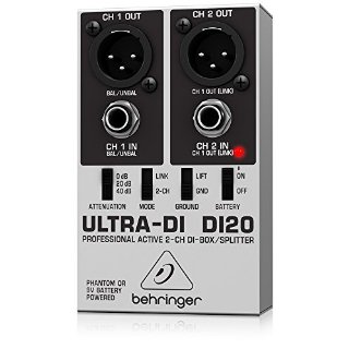 Behringer Ultra-DI D120 active 2-channel box/splitter