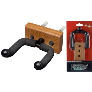 Stagg GUH-WN REC Supporto a Muro per Chitarra Elettrica