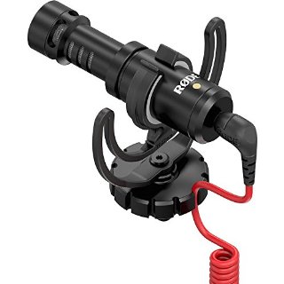 Rode VideoMicro Microfono Direzionale Compatto per fotocamere DSLR, Videocamere e registratori audio portatili, Nero